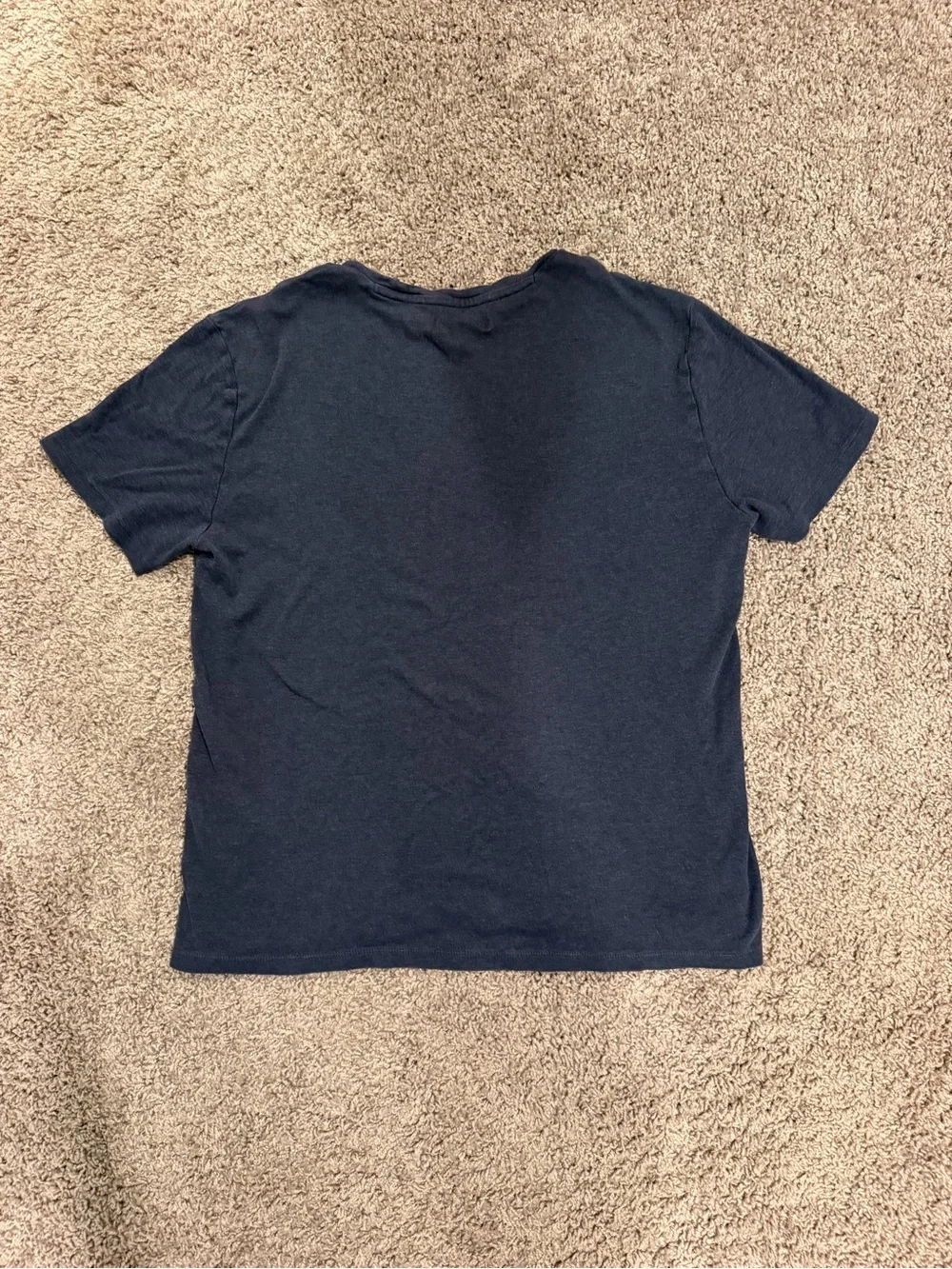 Banana Republic Navy Short-Sleeve Tee